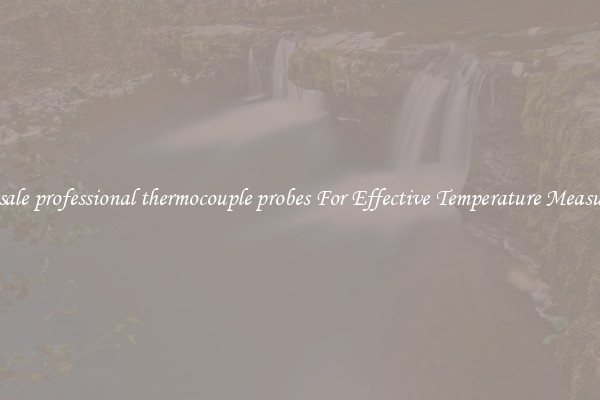Wholesale professional thermocouple probes For Effective Temperature Measurement