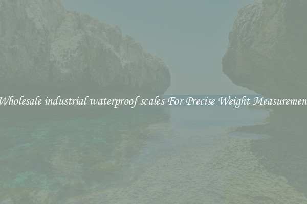 Wholesale industrial waterproof scales For Precise Weight Measurement