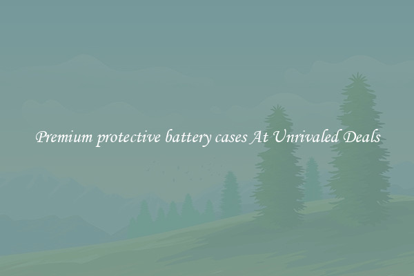 Premium protective battery cases At Unrivaled Deals
