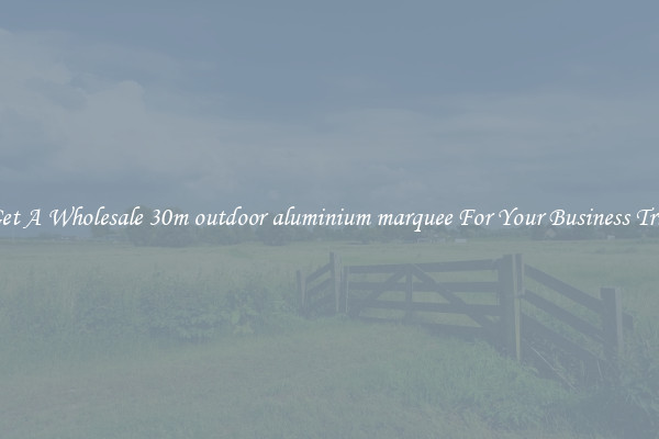 Get A Wholesale 30m outdoor aluminium marquee For Your Business Trip